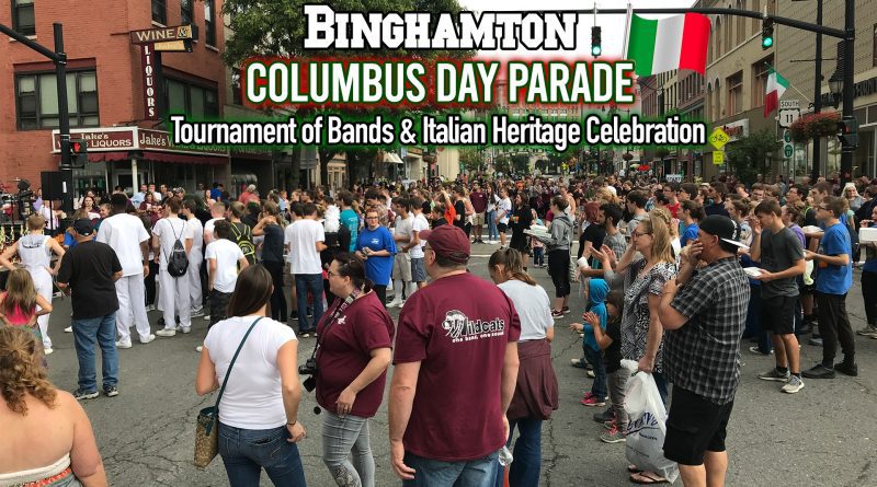 Downtown Binghamton Columbus Day Parade